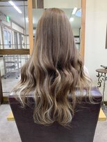 ガルボ ヘアー(garbo hair)&nbsp;プルエクステ 10代 20代 30代 ハイライト ミルクティーベージュ