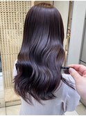 透明感ラベンダーカラー