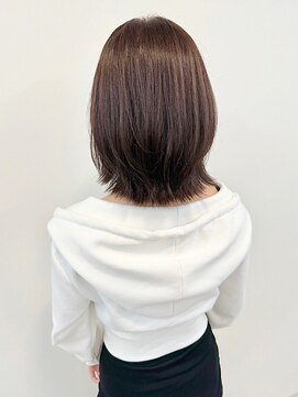 エトレ(etore) 透明感アッシュカラー/モーヴグレージュ/ミディアムレイヤー