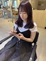 レイ 千葉(Lei)&nbsp;【Lei川津】ピンクブラウン×ミディアム