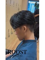 ルースト 原宿店(ROOST)&nbsp;センターパート/ニュアンスパーマ/フェザーパーマ