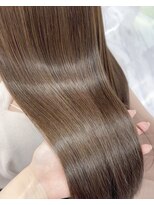 ディスイズ(thisis)&nbsp;【thisis】オリーブベージュ/韓国風/レイヤーカット