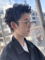 ラヴィズムバイフィフス 長岡古正寺店 長岡駅(LUVISM by fifth) 長岡シャドウパーマ緩めスパイラルパーマ波巻きパーマッシュ30代