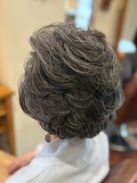 クロス(CROSS)&nbsp;ミセスパーマ/ひし形/60代70代/ミセスヘア