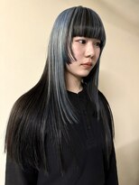 イェン(Yen.) ブロックカラーミックスカラーハイライトカラーステップカット