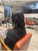 存在感ありのパーマスタイル！