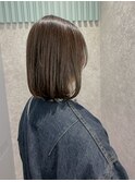大人可愛い結べるボブスタイル！