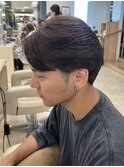 ニュアンスパーマメンズパーマメンズ毛流れパーマフェザーパーマ