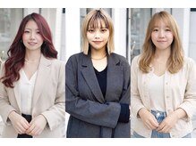 <WILLOW京橋>指名予約必須!!個性あふれる★女性スタイリスト特集★