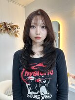 アオトスイ(aotosui) 韓国風レイヤー×艶カラー