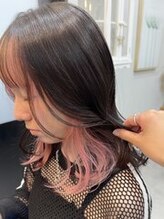 【フェイスフレミングカラー（インナーカラー）】・・・話題沸騰中！おしゃれ女子必見デザインカラー♪