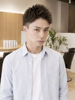 ブリリアント ヘアー ダイヤ(Brilliant Hair Dia)&nbsp;メンズショートアップバングスタイル
