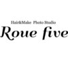 ヘアアンドメイクフォトスタジオ ルーファイブ(Roue five)のお店ロゴ