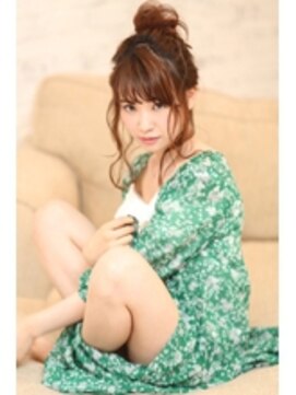 アース コアフュールボーテ 松本庄内店(EARTH coiffure beaute) ゆるふわお団子アレンジ【松本】