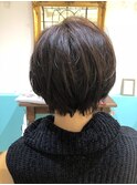 お洒落な前下がりのショートスタイル☆担当 副店長 川上功介