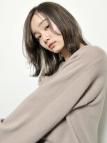 ネオリーブカフ 鶴ヶ峰店(Neolive caff)&nbsp;くせ毛風が人気「Neolive」無造作ミディアム×暗髪ベージュ