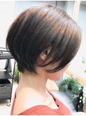 直毛さんでも耳かけハンサムショート◎20代30代40代50代