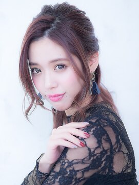 オーブ ヘアー アムール 学芸大学店(AUBE HAIR amour) ☆編み込みハーフアップ☆