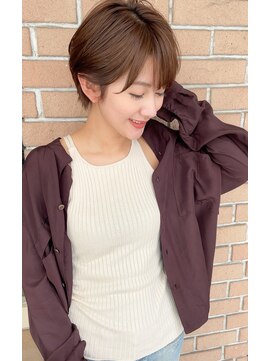 サロンドミルク 新百合ヶ丘店(salon de MiLK) 洒落感のある大人可愛いショート【新百合ヶ丘/ショート】