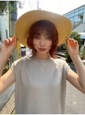 naturalウルフ★伸ばしかけhair