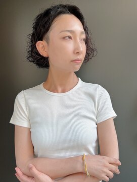 ラウンジ モリオ イケブクロ(Lounge MORIO Ikebukuro) 【morio池袋】かっこいい色気パーマショートボブ♪