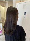 美髪、艶カラー