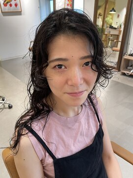 バッタ(Batta) 濡れ髪ロングパーマ