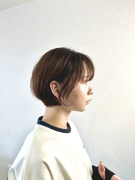 ヘアスペース クレール(hair space clair) 【clair 清水恭平】20代30代40代横顔美人ショート