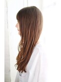 吉祥寺3分/透明感セクションカラー外ハネボブペールベージュ/053