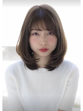 リリアン 表参道(relian) グレージュカラー×レイヤースタイル