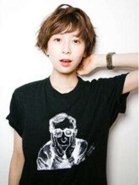 リリアン 青山(relian) 黒髪でも大人かわいい☆無造作なマッシュショートヘア