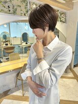 ロンド ストラーダ 心斎橋(Lond strada)&nbsp;ショート×ハイライト白髪ぼかし×シルキーベージュ[心斎橋]