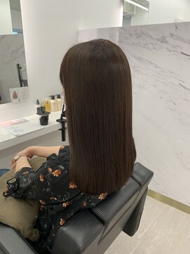 イレス 札幌駅南店(IRESU) 大人ガーリーチョコレートプリカールモードヘアハイライト