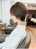 デザインカラーシルキーベージュ白髪ぼかしハイライト☆自由が丘