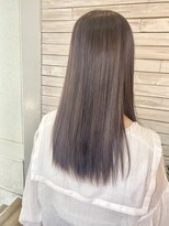 デコヘアー キートス(DECO HAIR kiitos) 透明感ラベンダーグレージュ×ハイライト