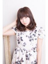 ステージ(STAGE) 大人かわいい/レイヤーロング/グレーベージュ/前髪パーマ/幡ヶ谷