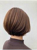 大人かわいいショートボブ