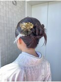 【misa】卒業式ヘアアレンジ/成人式/カチモリ/タイトアレンジ