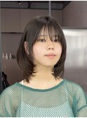 顔まわり/レイヤーカット/韓国/ロングヘア/ベージュ