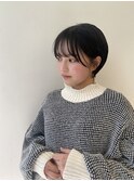 20代30代大人ショートボブｘ小顔ウルフカット丸みショート