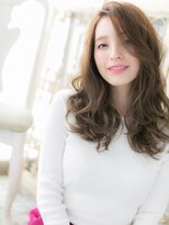 モッズ ヘア 福岡姪浜店(mod's hair) mod's姪浜/オリーブブラウン大人ハイライト韓国風毛先パーマh