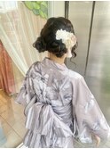 ヘアセット＊浴衣着付＊ゆかた＊小顔ヘアアレンジ