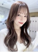 【chihiro】色っぽ韓国フェミニン似合わせ顔周りカット