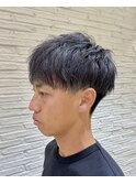 メンズツーブロック爽やかスタイル【浦和】.