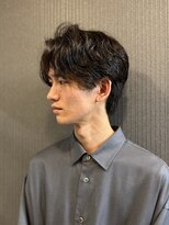 リリー(Lily)&nbsp;メンズフェザーパーマ【理容】品川/理容室/パーマ/平和島/大田区