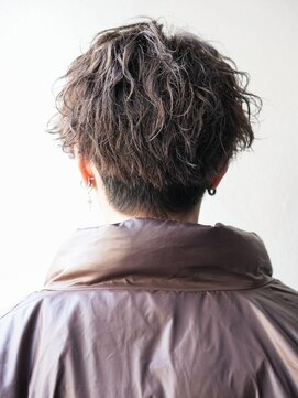 リップスヘアー 梅田アネックス(LIPPS hair) バングあげ波巻きスパイラルパーマ