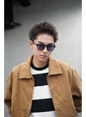 渋谷スパイキーショートパーマ刈り上げショートスパイキーパーマ