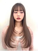 レイヤーカットミディアムレイヤー顔周りレイヤーロングレイヤー