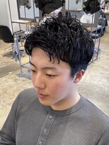 ザデイ カットアンドカルチャーショップ(THE DAY CUT&CULTURE SHOP) スパイキーパーマ