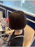ミニボブ/丸みボブ/タンバルモリ/アッシュブラウン/南越谷